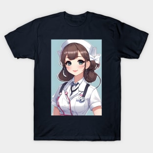 Beautiful anime nurse T-Shirt